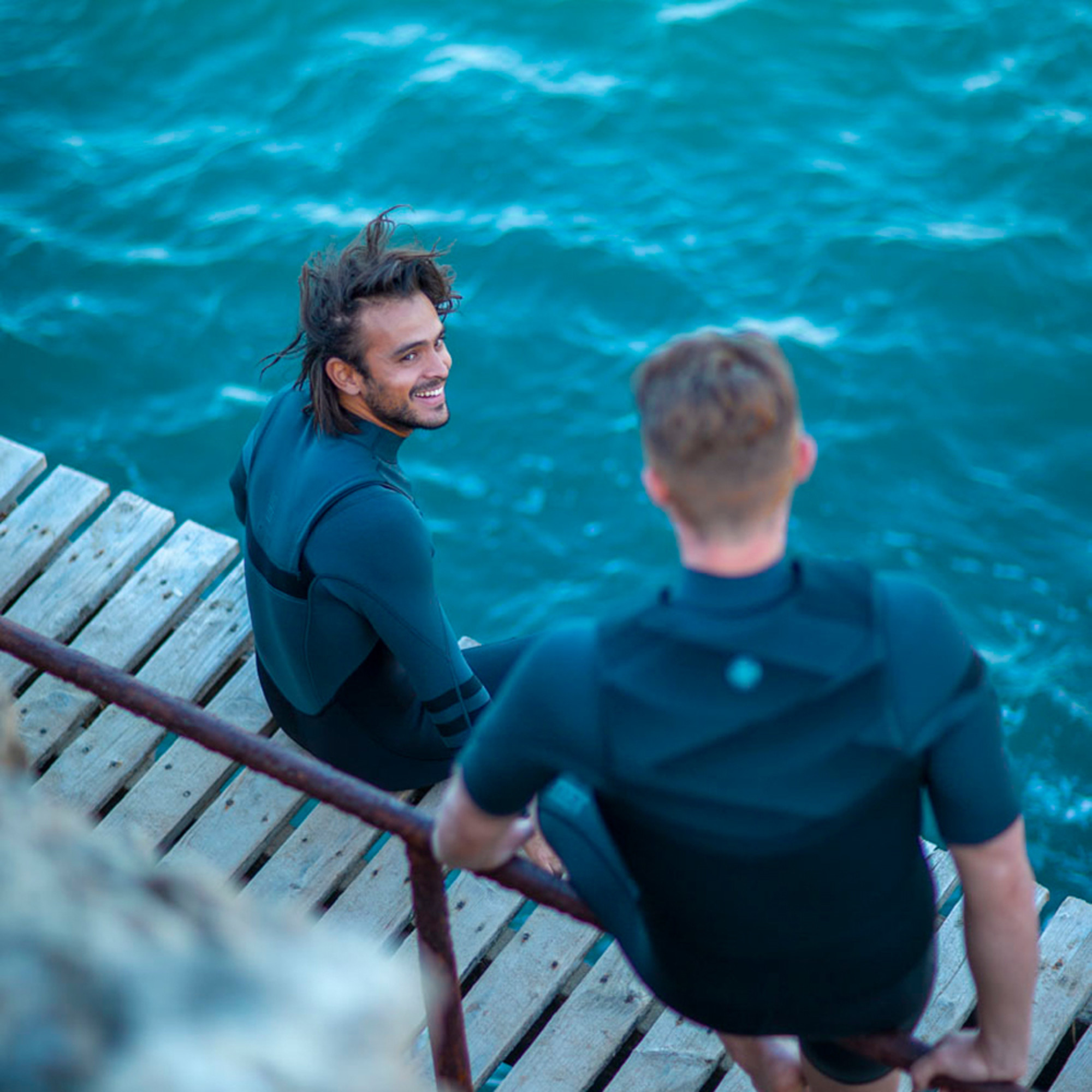 2024 Jobe Mens Perth 3/2mm Chest Zip Wetsuit 303520004 Grey